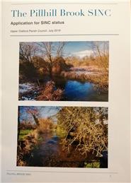 Pillhill Brook corridor designated a Site of Importance for Nature Conservation (SINC)